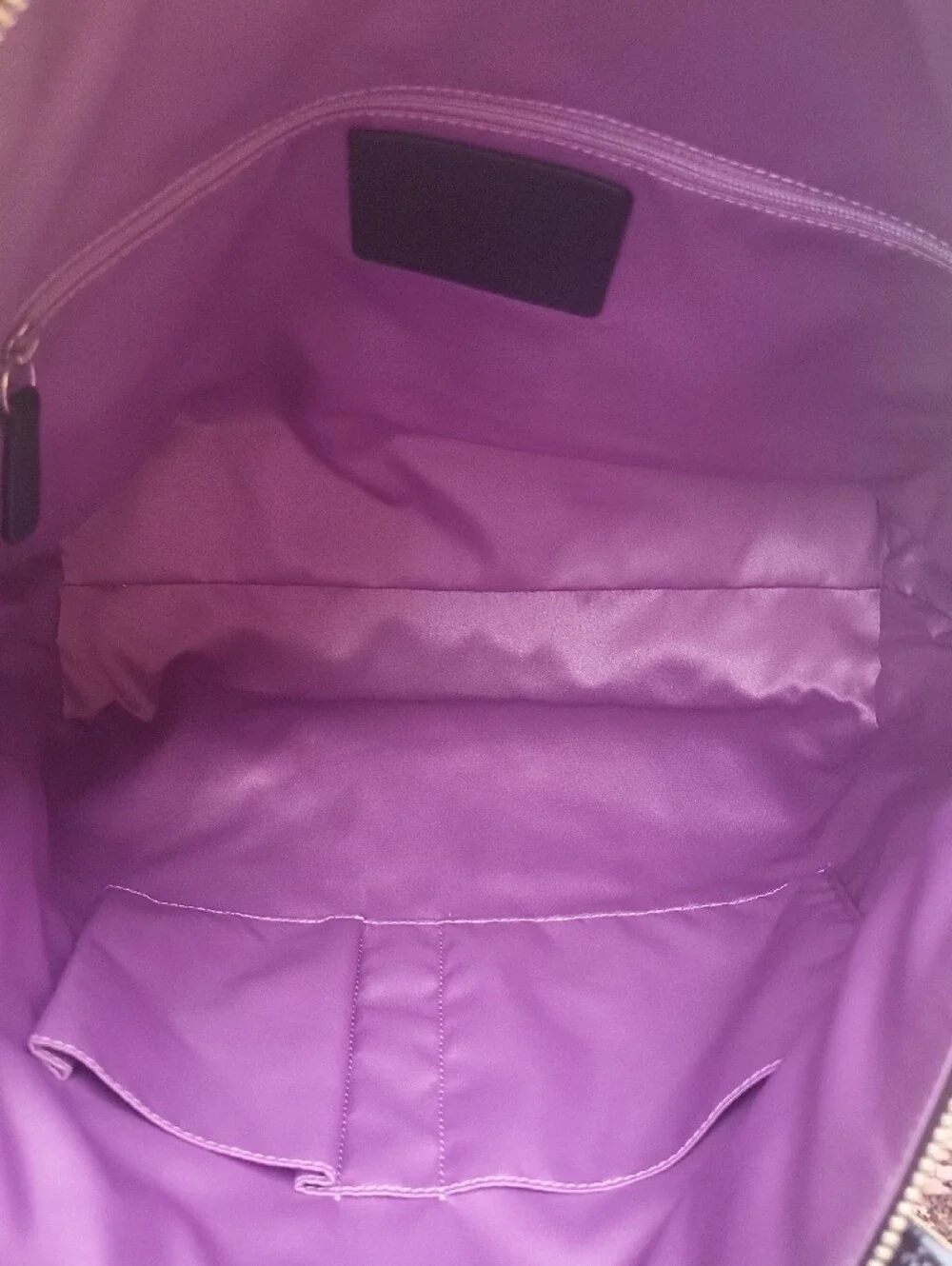 COACh Black Leather Tote with Gloss Accent - Designer Style
